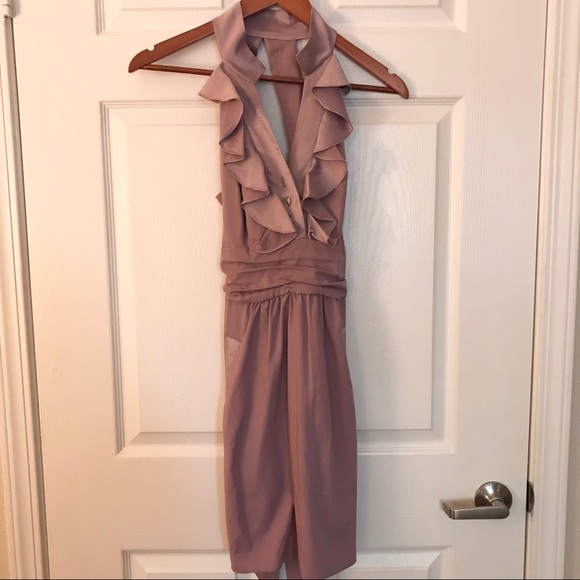 BCBGeneration Purple Ruffle Dress - Picture 2 of 5